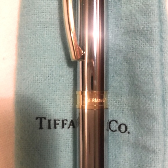 Tiffany & Co. Pen Germany NWOT Silver/Gold - Picture 2 of 8